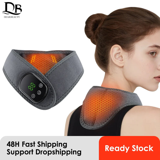Portable Neck Massager with Heat – Shoulder Pain Relief